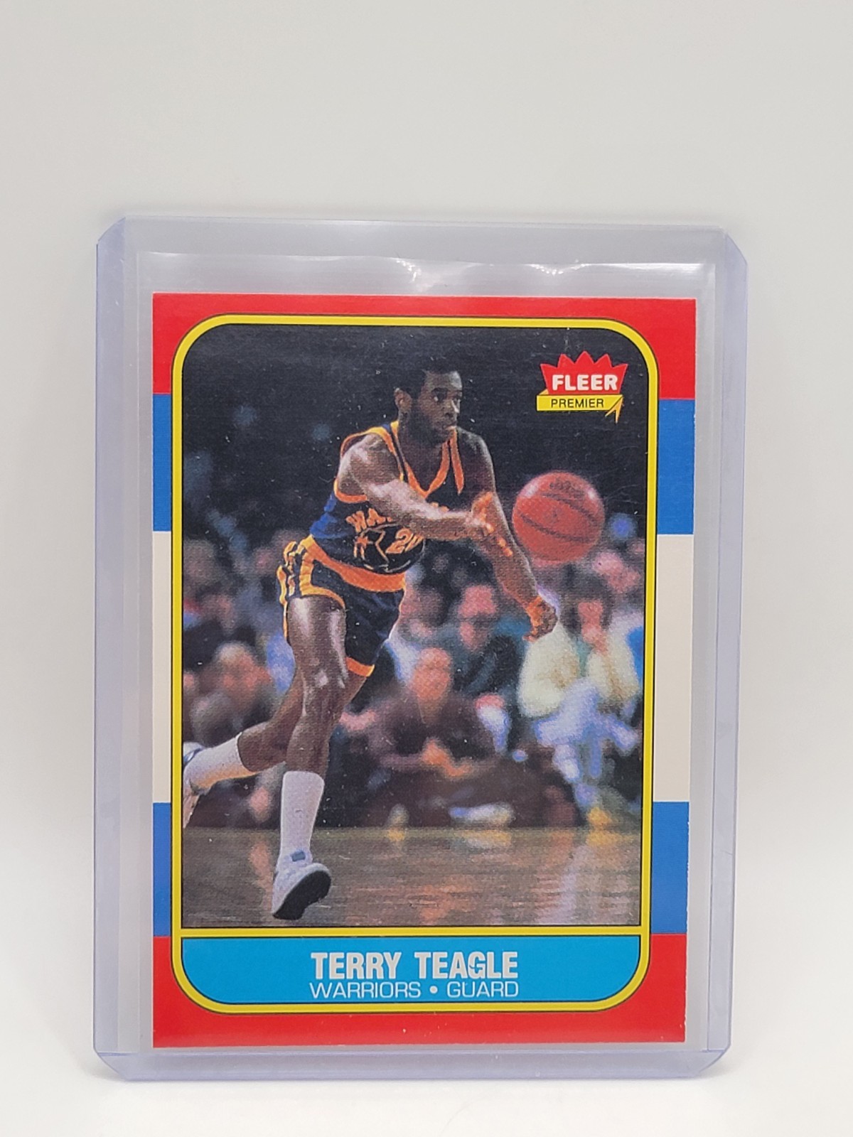 1986-87 Fleer - Terry Teagle #107