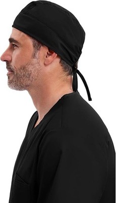 Men and Women Scrub Cap with Adjustable Elastic Tie-Back Lightweight, Breatha...