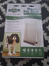 PetSafe Plastic Pet Door Small - 1 - 15 lbs. 5 1/8" x 8 1/4" flap opening