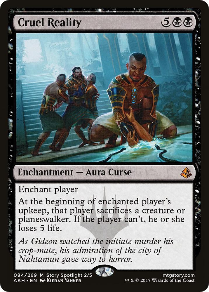Cruel Reality M Amonkhet Normal NM