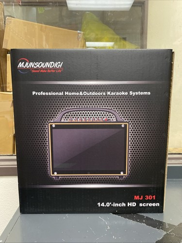 Mjunsoundigi Macchina Karaoke Schermo Canto 14 Pollici HD Touchscreen 2 Microfoni - Foto 3 di 15