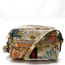 Gucci Crossbody bag Sherry Line Brown PVC 3287956