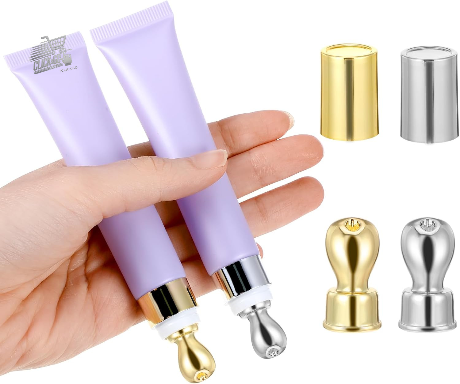 2 Tubetti Squeeze Cosmetici Vuoti 20g | Ideali per Travel Kit e DIY