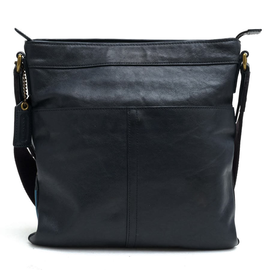 COACH COACH 70883 stripe patchwork crossbody mess… - image 2