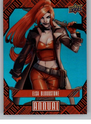 2023-24 Upper Deck Marvel Annual Base / Blue Parallel Pick From List