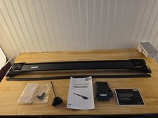Thule Aeroblade Edge 7501b Black Roof Rack Load Bar Incomplete Missing Parts Thule Aeroblade Edge 7501b Black Roof Rack Load Bar Incomplete Missing Parts