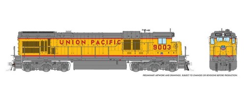 Rapido ~ Escala HO ~ Union Pacific ~ C36-7 #9036 ~ Sonido DC/DCC ~ 042632 | Zustand: New