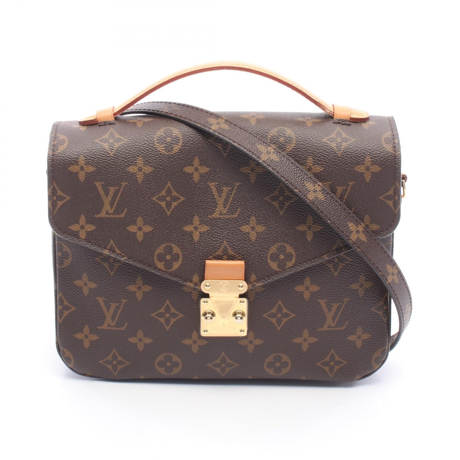 LOUIS VUITTON Pochette Metis MM shoulder crossbody Handbag M44875 Monogram