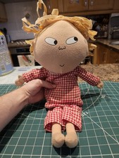 Charlie & Lola 16" Soft Toy Lola Doll Talking Plush CBeebies 2005