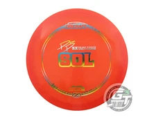 USED Discraft [PIERCE] Z Sol 156g Red Sunrise Foil Midrange Golf Disc