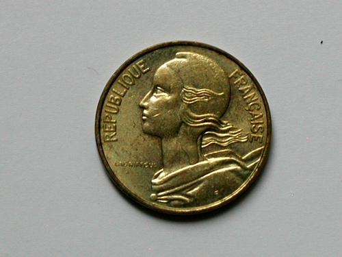 France 1976 10 CENTIMES French Coin