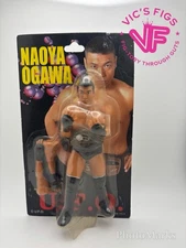 Naoya Ogawa VTG Japan Charapro Wrestling Figure & Belt NJPW PRIDE FC MMA UFO MOC