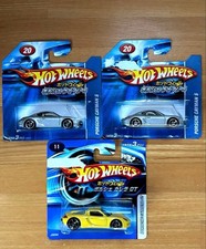 Hot Wheels Porsche 3-Car Set Cayman S and Carrera GT