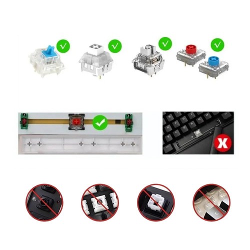 Genshin Impact Themed Keycaps Eula 29 keys OEM high degree - Picture 5 of 5