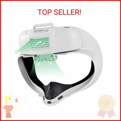 KKCOBVR K2 Face Cover with PU Leather Facial Interface Only Compatible with Meta