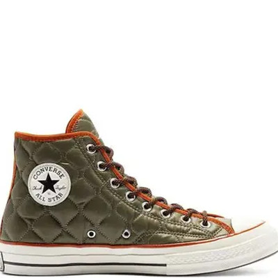 CONVERSE ALL STAR CHUCK 70 HI CANVAS MEN SHOES SIZE 4=6 WMN GREEN BROWN NEW