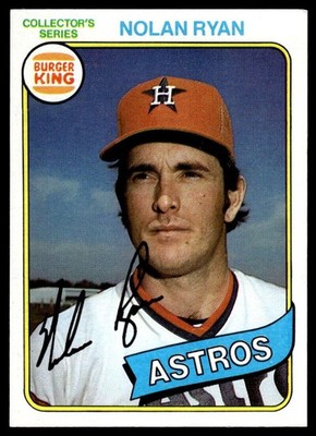 1980 Topps Burger King Pitch Hit and Run Baseball - Pick A Card