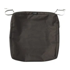 NWT Classic Accessories Water-Resistant Patio Chair Seat Cushion Cover,Espresso