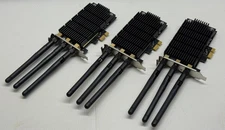 (3) TP-Link Archer T9E AC1900 Wireless Dual Band PCI Express Adapter