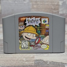 Rugrats Scavenger Hunt THQ (Nintendo N64) Cleaned, Tested & Authentic