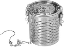 Stainless Steel Tea Strainer 0.7L Fine Mesh Infuser with Locking Lid