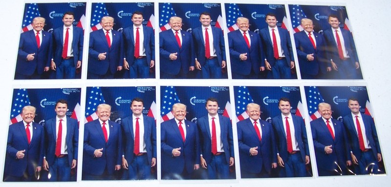 Charlie Kirk - Trading Cards - LOT of 100