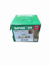 Spax S Self Countersinking Pozi Wood Screws 3.5mm X 45mm Pack of 200
