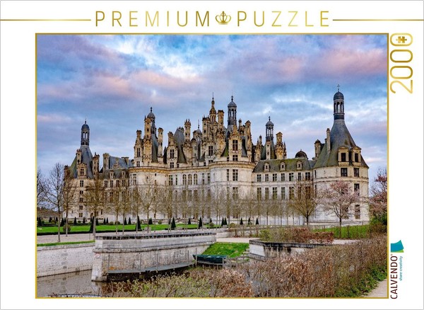 Calvendo Puzzle Chambord Castle | 2000 Pieces, Finished Size 35.4 × 26.4 In (90-image