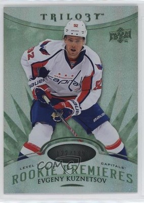 2014-15 Trilogy Level 1 Premieres Radiant Green Evgeny Kuznetsov Rookie RC 0vk0