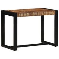 Bank Massivholz Altholz 60X35X45 Cm Mehrfarbig Sitzbank