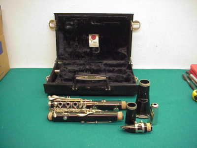 Vito preown Clarinet Reso-Tone 3 USA Wisconsin Case