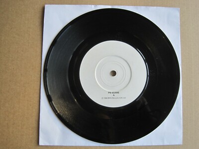 PRIMITIVES -  WAY BEHIND ME - 7'' 45 rpm VINYL RECORD - PLAIN WHITE LABEL 
