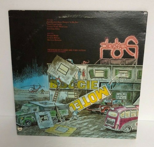 Foghat ""Boogie Motel"" 1979 Bearsville BHS 6990 mit Innenärmel - Bild 2 von 6