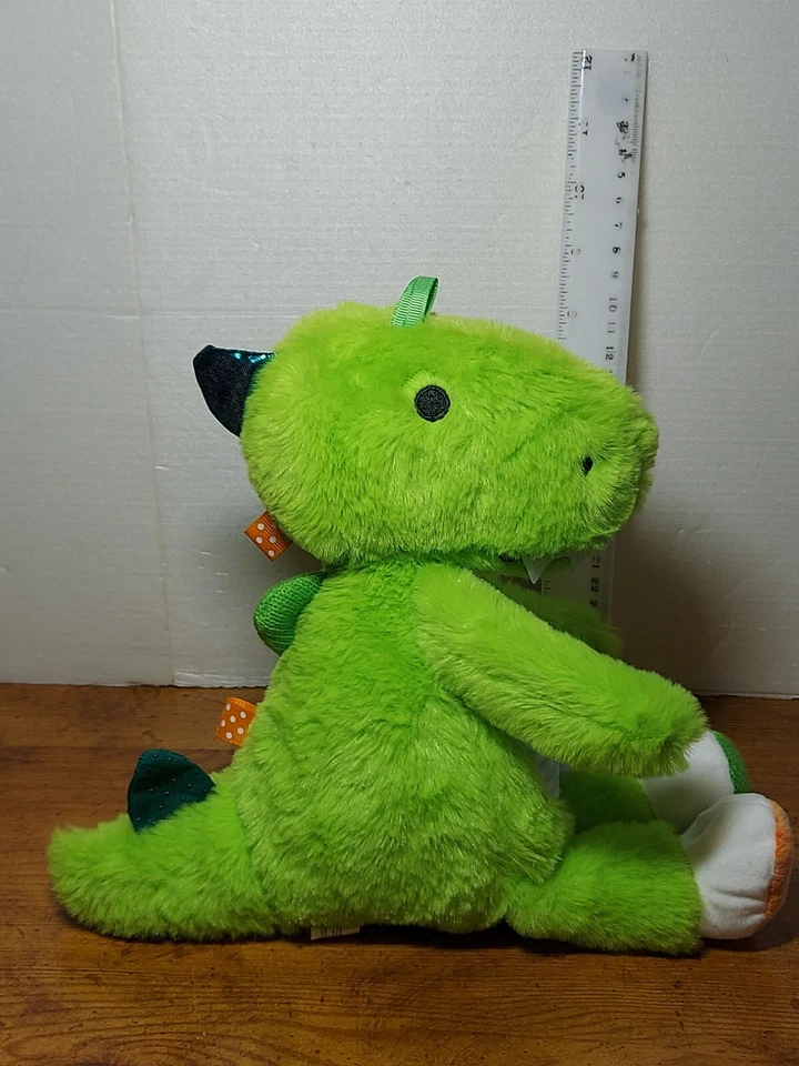 Make Believe Ideas Dragón Sensorial Acurrucables Peluche Taggies Sonajero Peluche Animal Foto 2 de 4