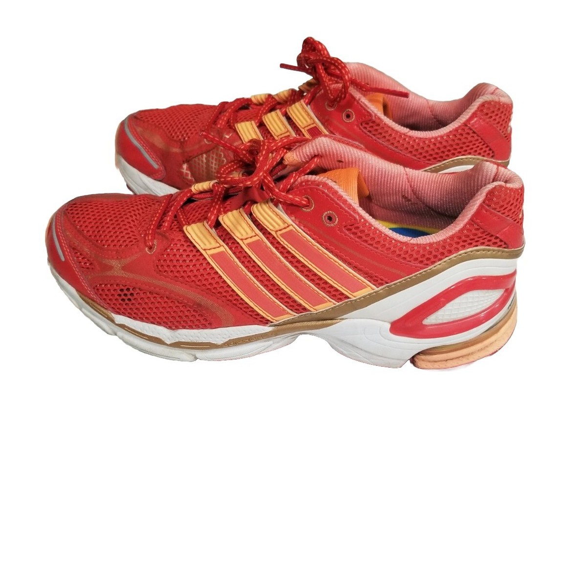 EUC Adidas Adiprene FORMOTION Men's Running Sneakers Orange US size 8.5