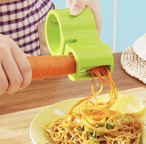 Affilacoltelli Manuale Affilatore Coltelli Cucina Affila Lame 3-1 Pela Carote - Foto 2 di 3