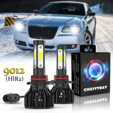For Chrysler 300 2011-2014 6000K 9012 LED Headlight High/Lo Beam Super Bright