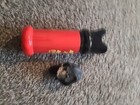 Beer Tap 3 Three Floyds Black on Red  Handle  Black skull with wings. — photo 3