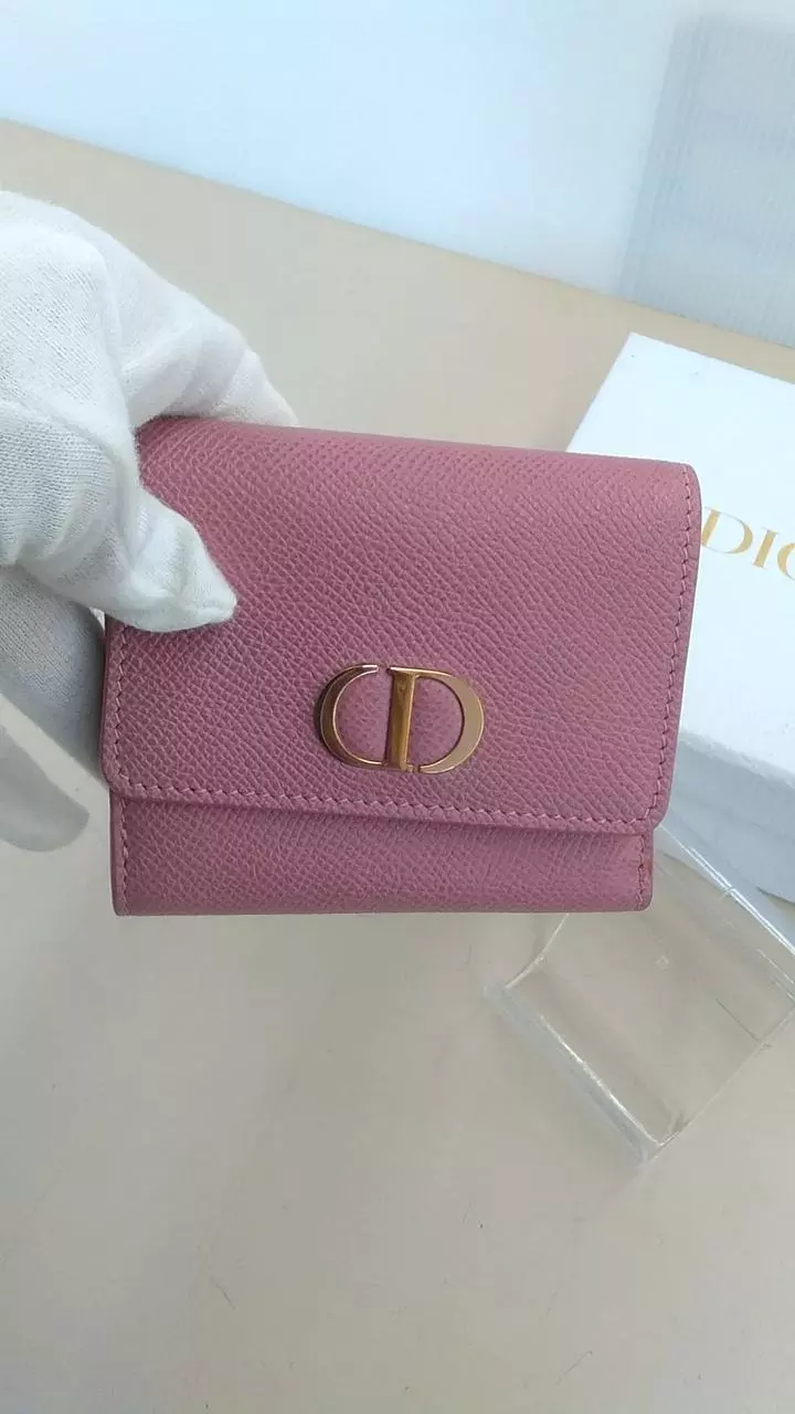 Portefeuille CHRISTIAN DIOR 30 Montaigne Lotus 