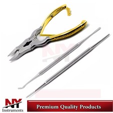 Manicure Pedicure Podiatry Nail Care Kit Cantilever Cutter  Chiropody Nail File