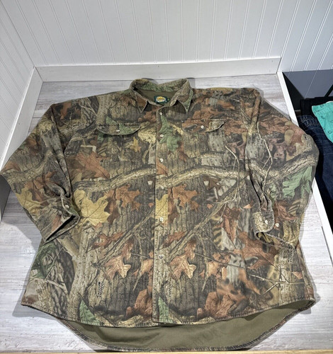 Cabela’s Scentlok Advantage Timber Men's Sz XXL 2XL Shacket Hunting Deer Turkey