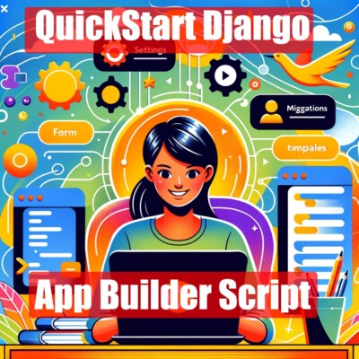 QuickStart Django App Builder Script