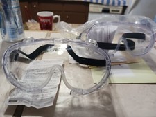 Safety Goggles Over Glasses Lab Work Eye Protective Eyewear by SELLSTROM