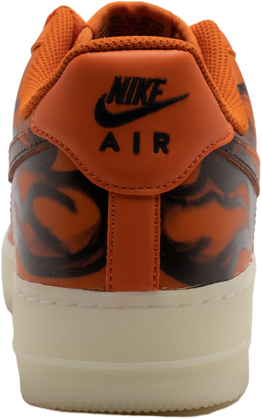 air force 1 skeleton orange resell