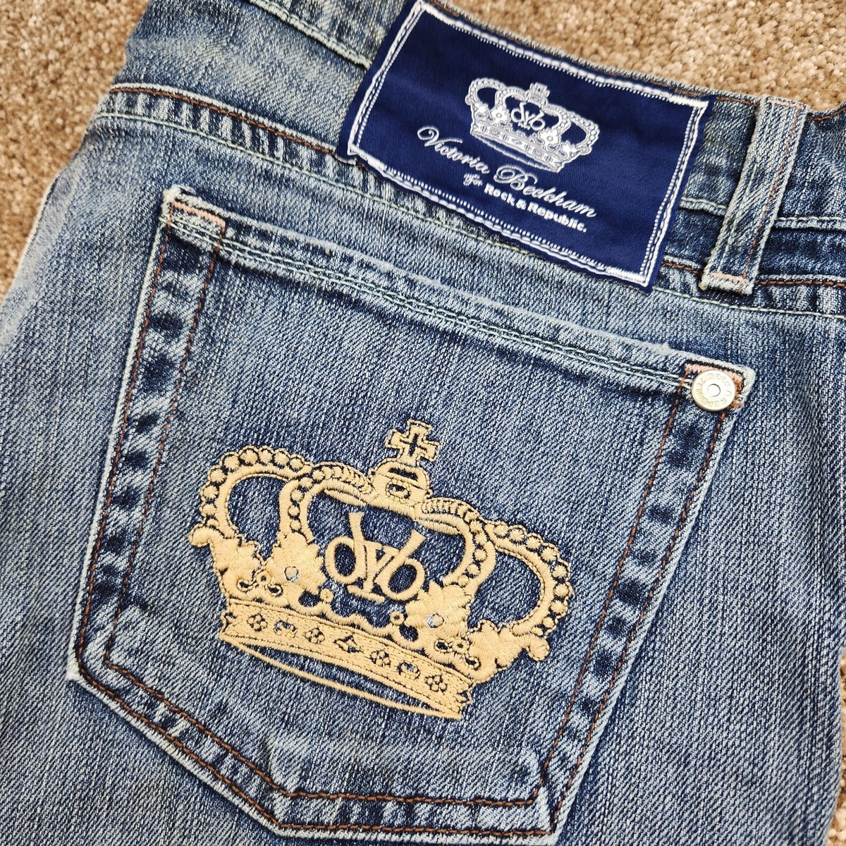 Womens Jeans Victoria Beckham Jeans Crown Victoria Beckham Jeans