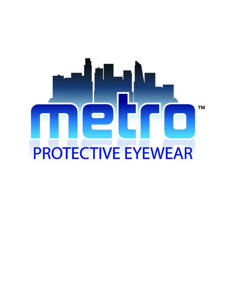 Gafas de seguridad Gateway Metro negras plateadas espejadas balísticas Z87+ Foto 2 de 3