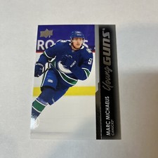 2021-22 Upper Deck Young Guns Rookie MARC MICHAELIS #235 Vancouver Canucks