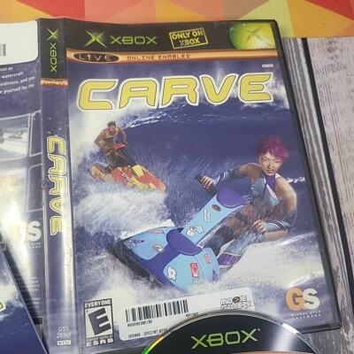 Carve (Microsoft Original Xbox) CIB Complete w/ Manual - TESTED