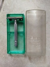 Ancien rasoir Gibbs velours avec sa boite