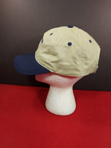 Central Soya Flag Hat Strapback Embroidered Beige Blue - Picture 8 of 12